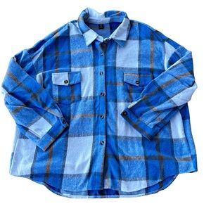 SHEIN SHACKET FLANNEL 4XL